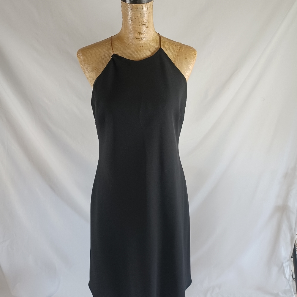 Black And Gold Evan Picone Dress Size 12
